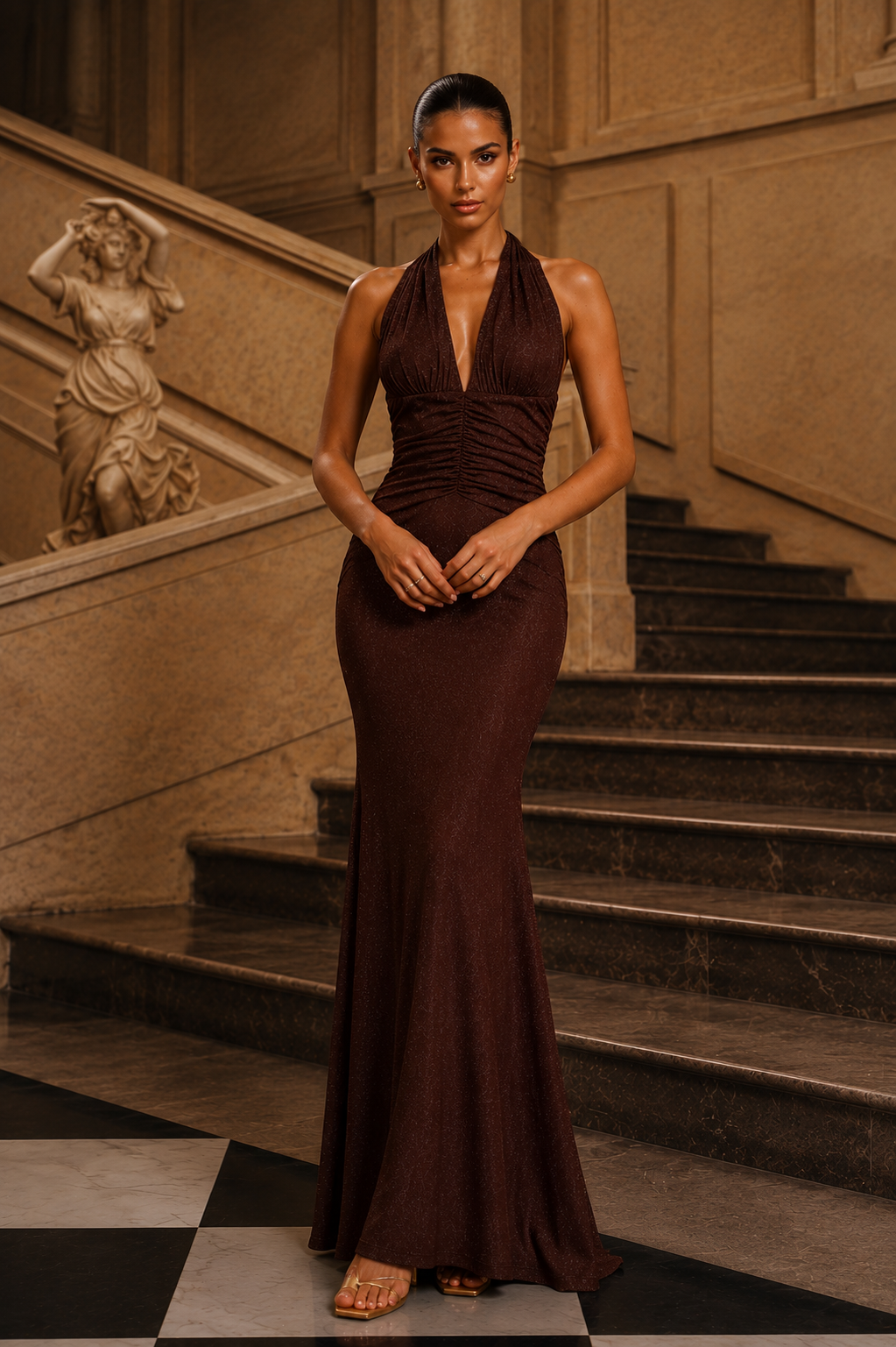 Éclipse Mermaid Gown